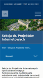 Mobile Screenshot of internet.gumed.edu.pl