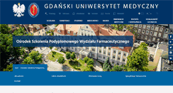 Desktop Screenshot of ospwf.gumed.edu.pl