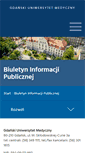 Mobile Screenshot of bip.gumed.edu.pl