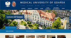 Desktop Screenshot of ichc2008.cms.gumed.edu.pl