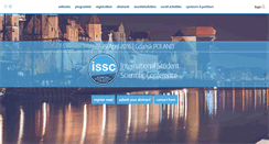 Desktop Screenshot of issc.gumed.edu.pl