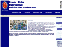 Tablet Screenshot of klorl.gumed.edu.pl